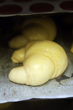 La patisserie的牛角面包